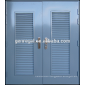 RAL Color Glavanized louver Steel metal Door